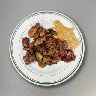 Grilled Chicken Livers Special