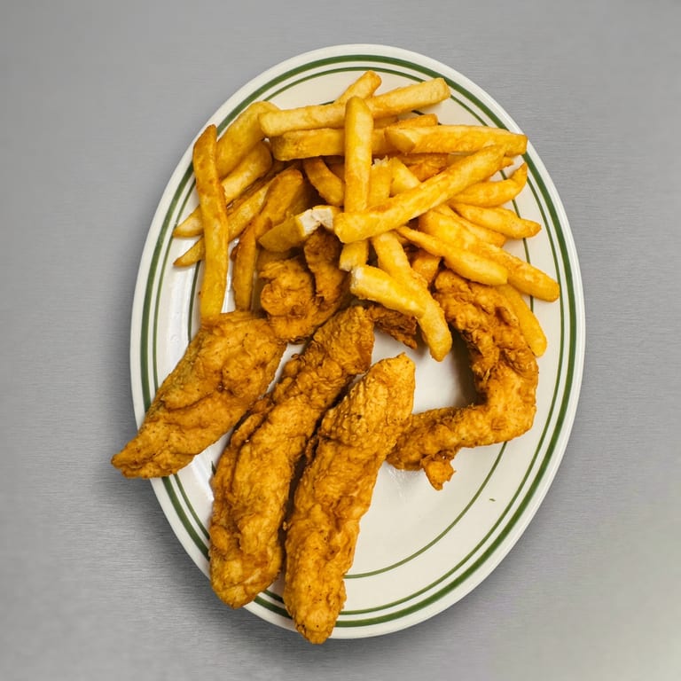 Delicious Chicken Strips Await