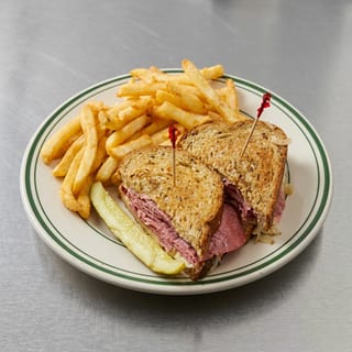 Reuben Sandwich with Fries